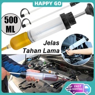 500cc Car Oil Fluid Extractor Manual Car Oil Fluid Extractor Transfer Pump Filling Syringe Delivery 