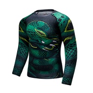 Cody Lundin High Quality MMA Gym T-Shirt 3D Printing Long Sleeve Rashguard
