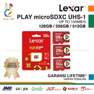LEXAR PLAY MICROSDXC 128GB 256GB 512GB UHS-1 U1 V10 UP TO 150MB/S