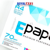 Photocopy Printing Paper A4 Size Hvs Paper 70 Grams E Paper
