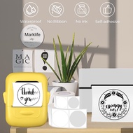 Marklife 2 Inch Circle Direct Thermal Sticker Label Round Printer Label Sticker Business Labeling Fo