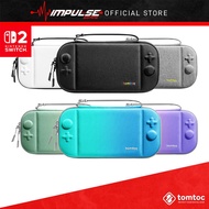 Tomtoc NSW2 Nintendo Switch 2 Fancy Slim Case - Black, Gray, White, Matcha Green, Iris Purple, Ocean
