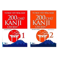 Sách - Tự Học Viết Tiếng Nhật - 200 Chữ Kanji Căn Bản - Tâp 1 + Tập 2