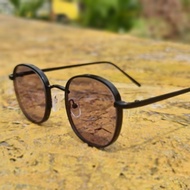 Onedrive photochromic blueray bluechromic anti-radiation lens round iron eyeglass Frame