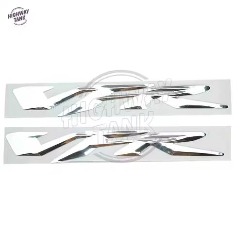 Chrome Motorcycle 3D VFR Stickers Moto Bike Tank Decorated Decals Sticker case for HONDA VFR 400 800