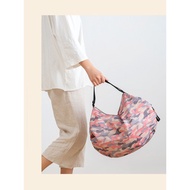 flight bag small recycle bag Folding Eco Shopping Bag Travel Shoulder Portable Thickened Large Food 