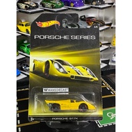 Hot Wheels Porsche 917K Yellow Porsche Series
