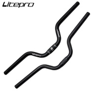 Litepro Folding Bicycle Handlebar 25.4 * 580MM Bicycle Handlebar M Handlebar Retro Swallow