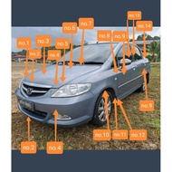 honda city GD8 body clip