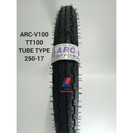 Tayar ARC-V100 250-17 Tube Type Tyre (Bunga TT100)