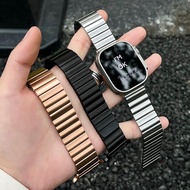 Magnetic Steel Strap for Smart Watch 49mm 46mm 45mm 44mm 42mm Watch Strap Adjustable Band