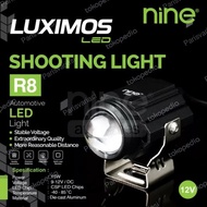 nine luximos SHOOTING LIGHT R8 DEVIL EYE 2 COLORS WHITE YELLOW SPOTLIGHT