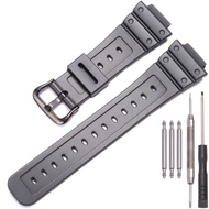 16mm Unisex Resin Strap Compatible with G-Shock DW5600E/GW-M5610/DW6900/GW-6900/DW-6600 Outdoor Spor