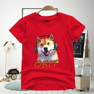【in stock】2026年新款YouTuber OBIT 儿童T恤 2-10岁 男女童T恤 女童T恤