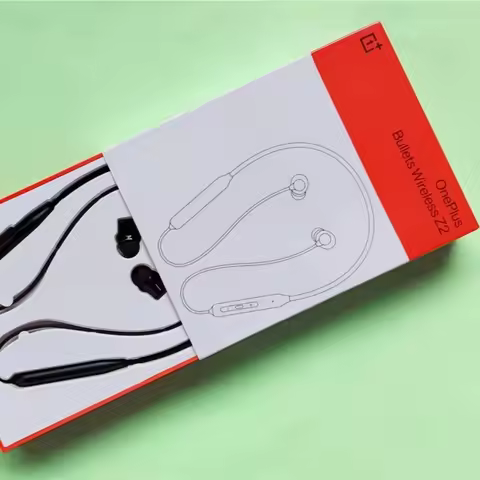 Oneplus Bullets Wireless Z2 Neck Earphone IP55 Bluetooth Magnetic Control Mic Headset AI Noise Cance