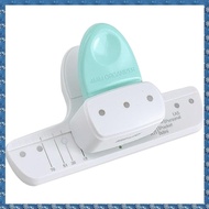 (WUSG) Loose Leaf Hole Punch Daily Planner Adjustable 3 Hole Paper Puncher for A5 8 Sheet Capacity N