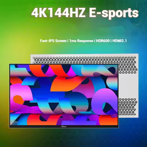 27" 4K 144Hz Computer Monitor | HDR600 450cd/m² | Fast IPS Mirror Screen 1ms | No Base | Aluminum al