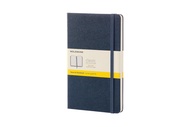 Moleskine สมุดบันทึก สมุดโน๊ต  ปกแข็ง สีน้ำเงิน ขนาดใหญ่ 13x21 ซม Classic Notebook Sap.Blue Large hard cover