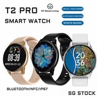 T2 Pro Smart Watch for Men Women Watch Bluetooth Calls Health Monitoring Watch Sports Fitness