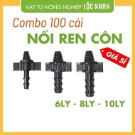 Combo of 100 External Taper Thread Connectors to Head of 6 Cups - 8 Cups - 10 Cups - Loc Xanh Agricu