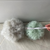 YG4 Scrunchie Cepol Kuncir Rambut Hijab Wanita Anti Pusing Bahan Soft Tile Atau Tule Premium Lembut 