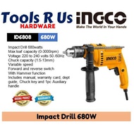 ☆Ingco Impact Drill 680W ID6808*☉