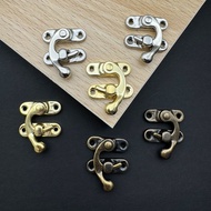 Taiwan Ready Stock Japan Buckle Antique Lock Box Cow Mini Extra Small Packaging Luggage Hardware Gif