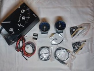 Defi C2 藍色轉速/水溫錶