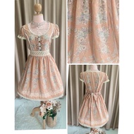 Dress axes femme Brand New Beautiful Color Very Pattern With A Bow Tie At The Back Sleeves And Skirt