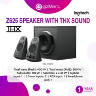 Logitech Z625 THX Certified Computer Gaming Speaker System (980-001297)