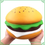 [BaositybfMY] Burger Stress Toy Soft Burger Shape Squishes Toy for Kids Children Adults