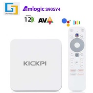 KICKPI KP1 tv box 2/32G Android 12 tv box 5gwifi S905Y4 Set Top box