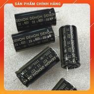 ELNA DENON CAPACITOR 35V 3300UF 35V, 35V3300UF, 3300UF35V (size 18x40mm) Elna audio capacitor RFA se