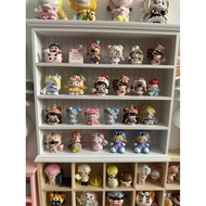 Cabinet Food Four-Layer Bookshelf Display Rack Cat Baby Miniature Storage Display Rack kt Shelf Play
