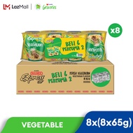 [CARTON] Mamee Express Cup (6+2) Vegetarian 8x8x65g