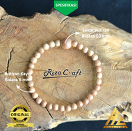 Gelang Tasbih 33 Butir Kayu Bidara Sidr Laut untuk Kesehatan untuk Kesehatan dan Ruqyah