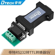 Dite RS232 to TTL Converter Wide Voltage TTL Level 5V Industrial Grade TTL3.3V Serial Module Convert