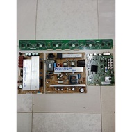 Samsung PS50C550G1R Power Supply System Board Main Board Buffer Board Z Board Tv
