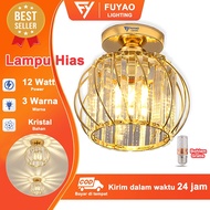 FUYAO LIGHTING Luxurious Crown Crystal Decorative Lamp