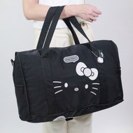 murmur 完美折疊旅袋│hello kitty (低調黑) | 附吊飾