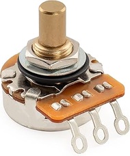 Musiclily Pro HD B1M Pot Brass Solid Short Shaft 1/4 Inch Linear Taper Potentiometer for Electric Gu