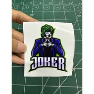 Sticker Motor Joker Design