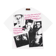 KKONTENER 90s MOVIES "" FIGHT CLUB" OVERSIZE TSHIRT WHITE - Official Merchandise
