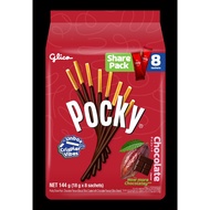 Glico Pocky Share Pack Chocolate 8'S (144g x 5pkts)