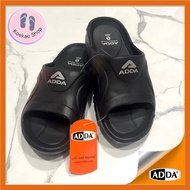 Adda รุ่น 52201 สีดำ สีกรม สีขาว รองเท้าแตะแบบสวมผู้ชาย พื้นนุ่ม น้ำหนักเบา