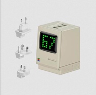 SHARGE RETRO 67W GAN Charger | 67W All-GaN Fast Charging | Real-time Power Display | 3รUSB-C outputs