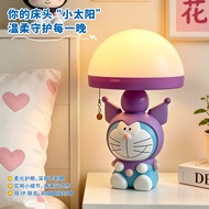 Cute Doraemon Table Lamp Bedroom Bedside Night Light Girl Heart Atmosphere Lamp Table Lamp Birthday 