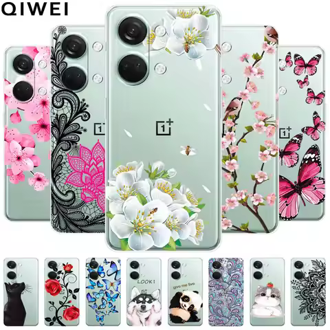 For OnePlus Nord 3 5G Case Transparent Soft TPU Silicone Back Cover for One plus Nord 3 5G Phone Cas