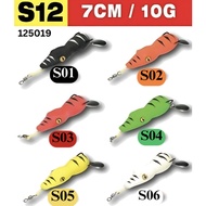 SAWA-D SOFT FROG S12 7CM/10G BKK HOOK SAIZ 2/0