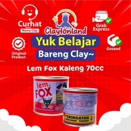 FOX GLUE 70CC CAN MULTIPURPOSE GLUE/ FOX GLUE YELLOW CAN 70GR FOX SMALL CAN/ ORIGINAL 100% FOX SHOE 